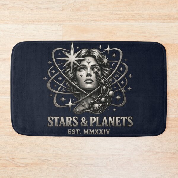 Item preview, Celestial Goddess Stars and Planets Vintage Illustration (6 words) designed and sold by FABIOLA1970.