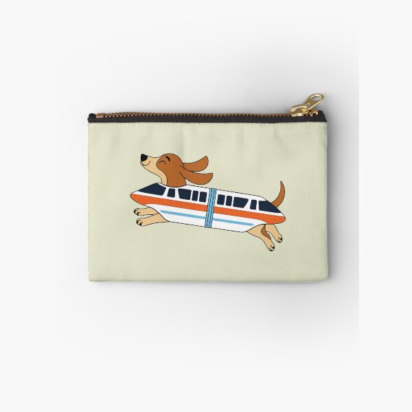 Item preview, Cute Doxie Monorail, Retro Theme Sausage Dog, Dachshund Lover designed and sold by sentfromemily.