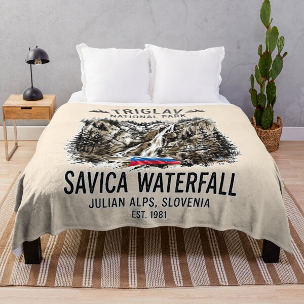 Item preview, Vintage Savica Waterfall Slovenia designed and sold by EvergreenPark - Tee Studio.