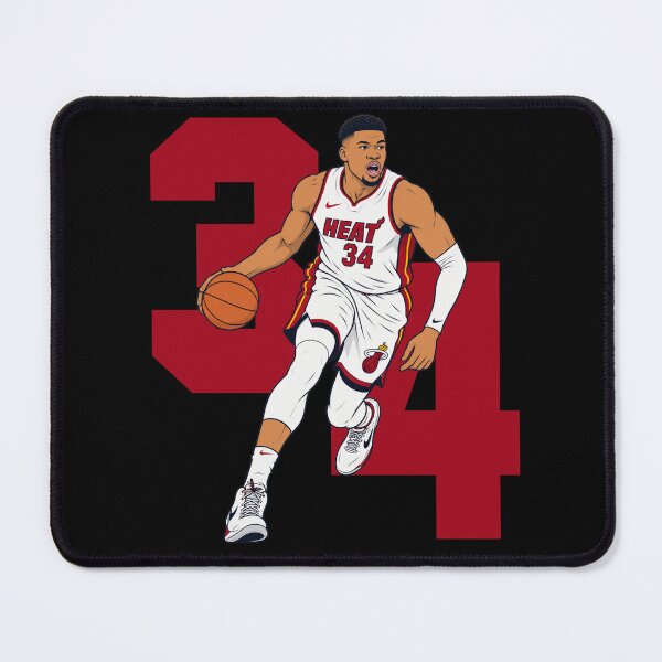 Item preview, Giannis Antetokounmpo Miami Heat designed and sold by MVP-ArtStudio.
