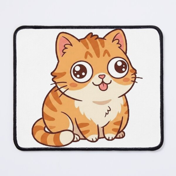 Item preview, Confused Orange Cat - Thoughtless designed and sold by conamor-bymel.
