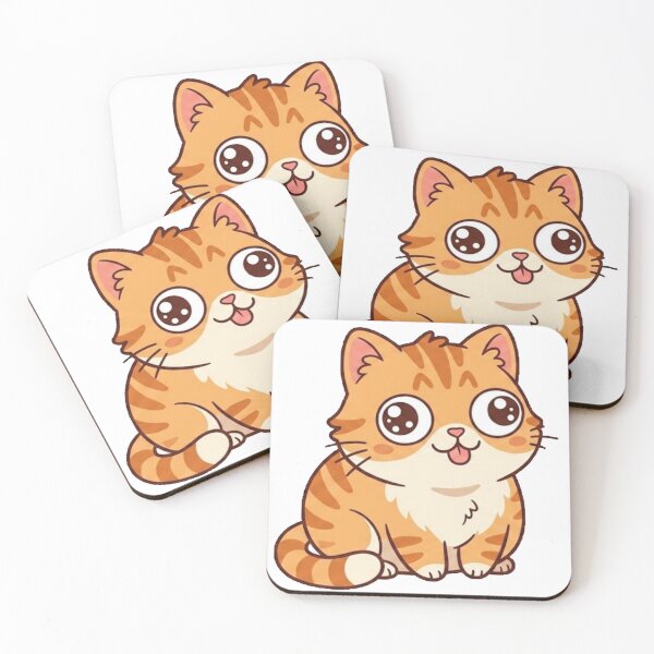 Item preview, Confused Orange Cat - Thoughtless designed and sold by conamor-bymel.
