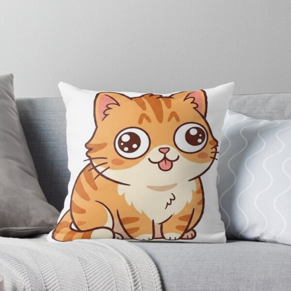 Item preview, Confused Orange Cat - Thoughtless designed and sold by conamor-bymel.