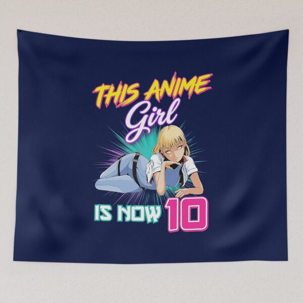 Item preview, This Anime Girl Is Now 10 designed and sold by adriancoopere.