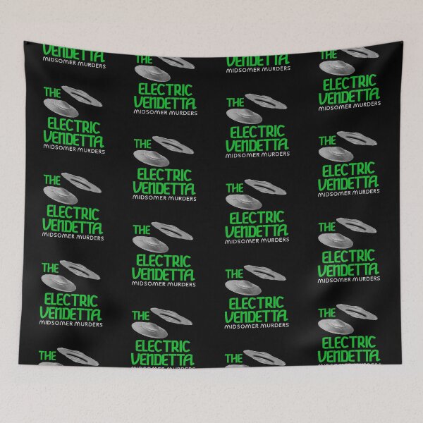Item preview, The Electric Vendetta (on Black) designed and sold by PawsitiveMum3.