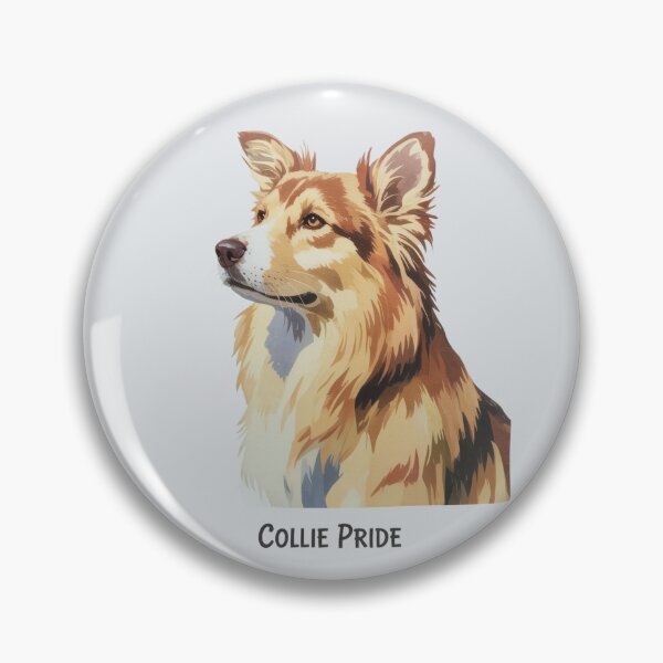Item preview, Collie Watercolor Portrait Art designed and sold by JebliDesign.