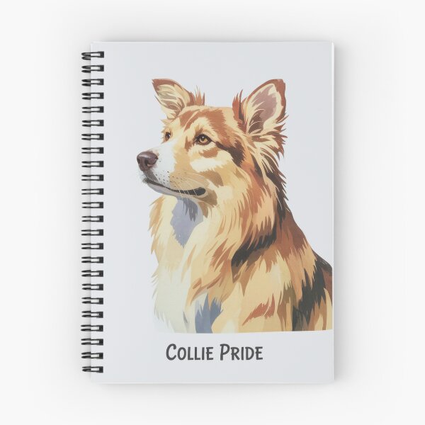 Item preview, Collie Watercolor Portrait Art designed and sold by JebliDesign.