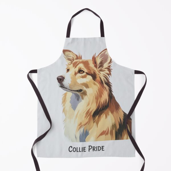 Item preview, Collie Watercolor Portrait Art designed and sold by JebliDesign.