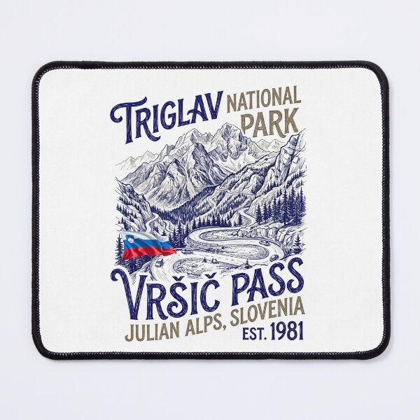 Item preview, Vrsic Pass Triglav National Park designed and sold by EvergreenPark - Tee Studio.