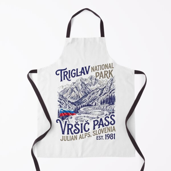 Item preview, Vrsic Pass Triglav National Park designed and sold by EvergreenPark - Tee Studio.