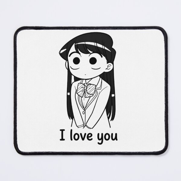 Item preview, I Love You Cute Anime Girl designed and sold by ZenOtaku Lab.