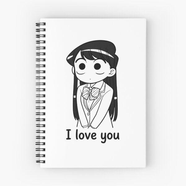 Item preview, I Love You Cute Anime Girl designed and sold by ZenOtaku Lab.