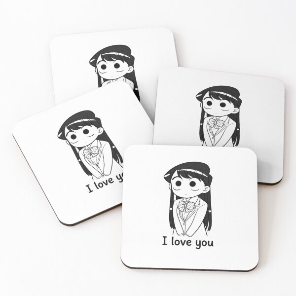 Item preview, I Love You Cute Anime Girl designed and sold by ZenOtaku Lab.