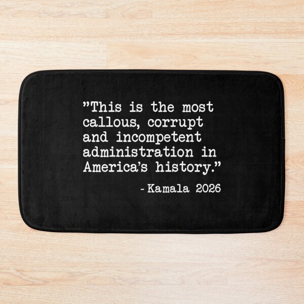 Item preview, Kamala Harris Most Corrupt Administration Quote designed and sold by EthosWear.