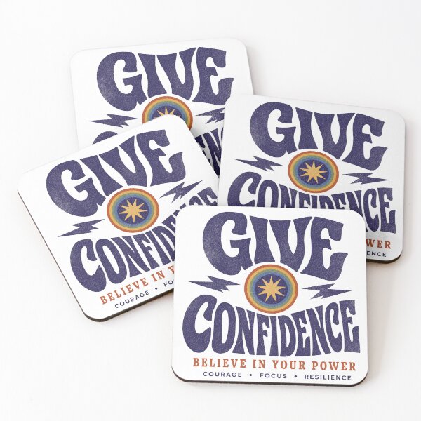 Item preview, Give Confidence designed and sold by GrooveAndGlow.