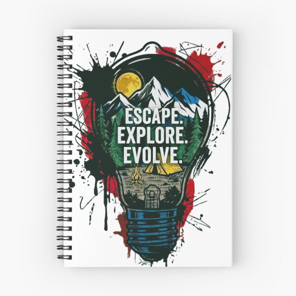 Item preview, Trash Polka Light Bulb Mountain Camping designed and sold by GabeMountainArt.