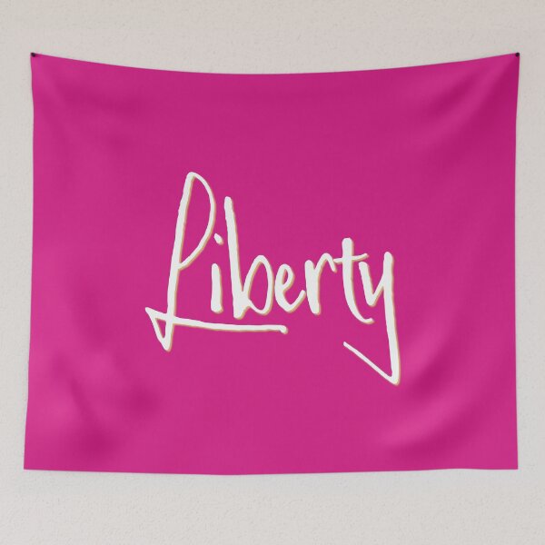 Item preview, LIBERTY personalized type design designed and sold by CharlottePlaceArt.