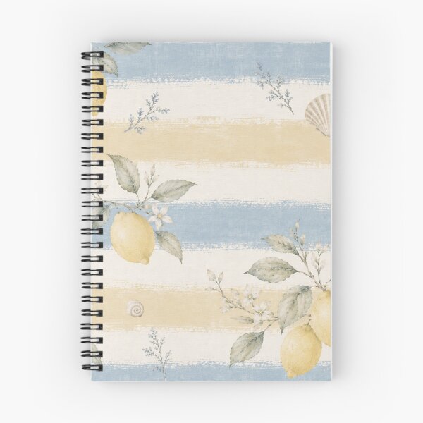 Item preview, Coastal Grandmother Granddaughter Lemons Shells Square Striped Pillows Throws Living Room Accents Art Home Decor Wall  designed and sold by CottageGingham.