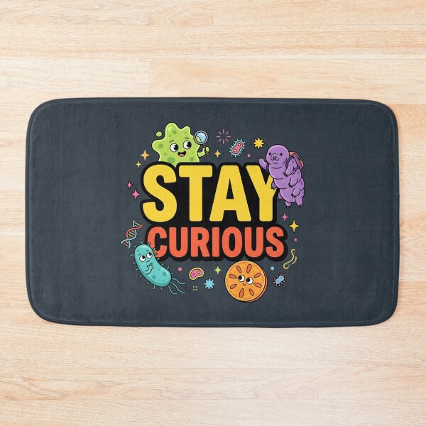 Item preview, Stay Curious Microorganisms - Science Teacher Biology Student Gift designed and sold by SplashTastic.