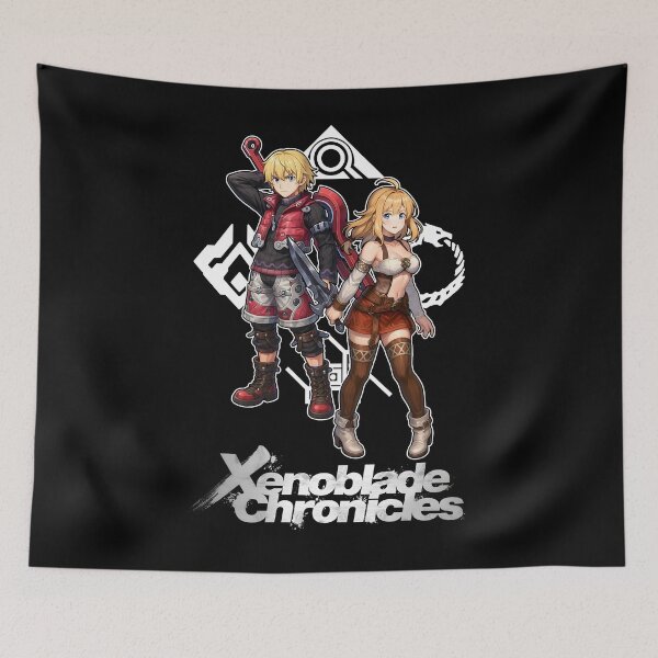 Item preview, Shulk & Fiora / Xenoblade Chronicles / Fanart designed and sold by DarrenAshenOne.