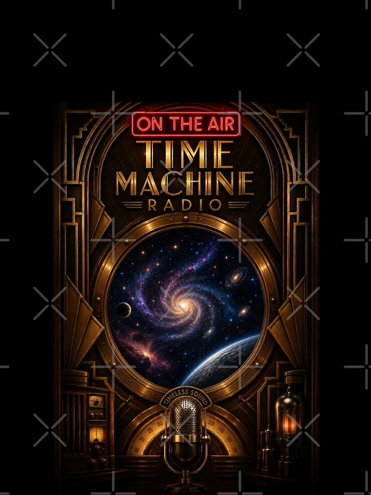 Thumbnail 4 of 4, iPhone Case, Time Machine Radio designed and sold by ShopTimeMachine.