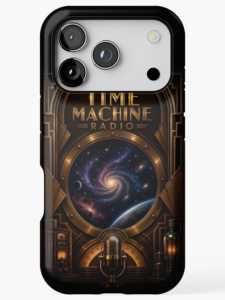 Thumbnail 1 of 4, iPhone Case, Time Machine Radio designed and sold by ShopTimeMachine.