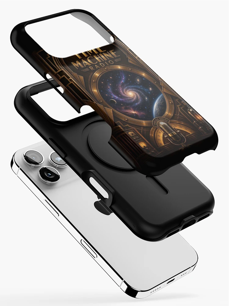Thumbnail 2 of 4, iPhone Case, Time Machine Radio designed and sold by ShopTimeMachine.