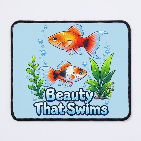 Item preview, Platy Fish 'Beauty That Swims' designed and sold by TriStudio.