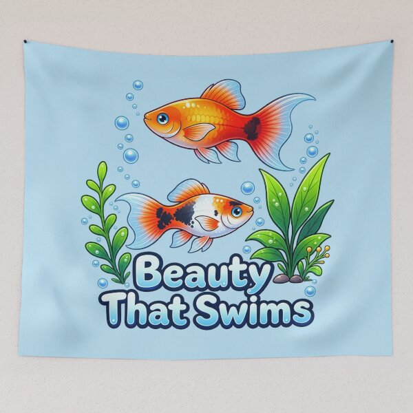 Item preview, Platy Fish 'Beauty That Swims' designed and sold by TriStudio.
