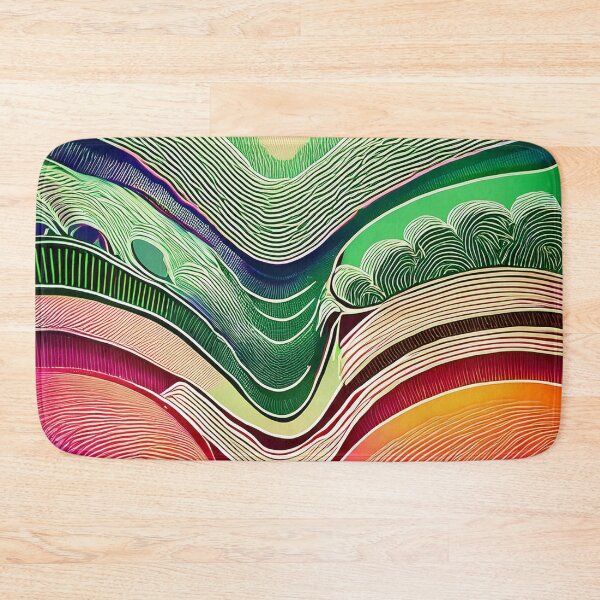 Item preview, Rolling in colour 3 - AI designed and sold by Margo Humphries.