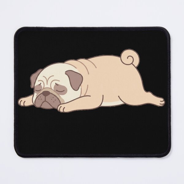 Item preview, Tired Lazy Pug - Nap Time designed and sold by conamor-bymel.