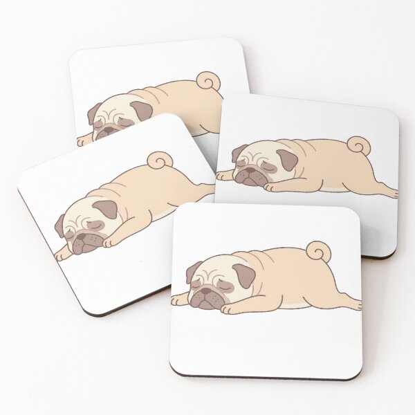 Item preview, Tired Lazy Pug - Nap Time designed and sold by conamor-bymel.