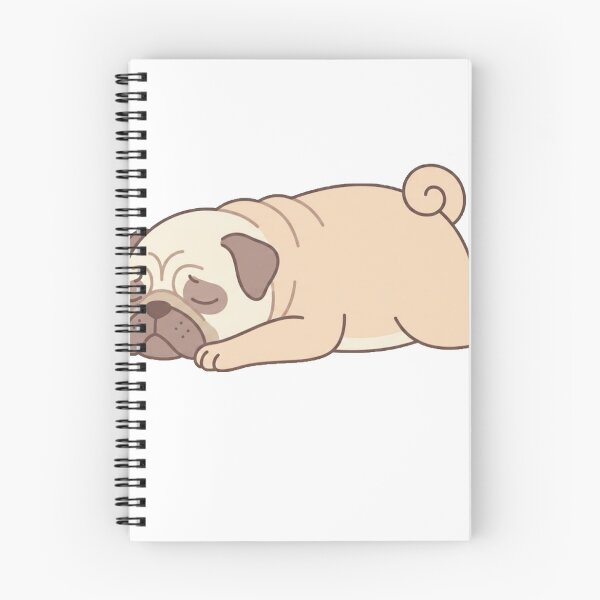 Item preview, Tired Lazy Pug - Nap Time designed and sold by conamor-bymel.