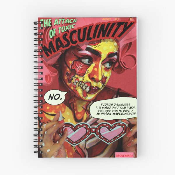 Item preview, THE ATTACK OF TOXIC MASCULINITY #2 | Feminist Pop Art Vintage Comic Style Fragile Masculinity Art designed and sold by CaroEscalante.
