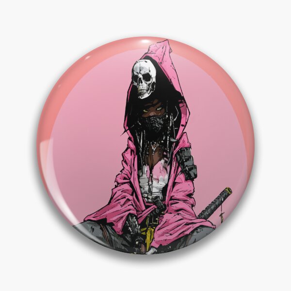 Item preview, Pink Moon Lady Samurai designed and sold by RichardRags.