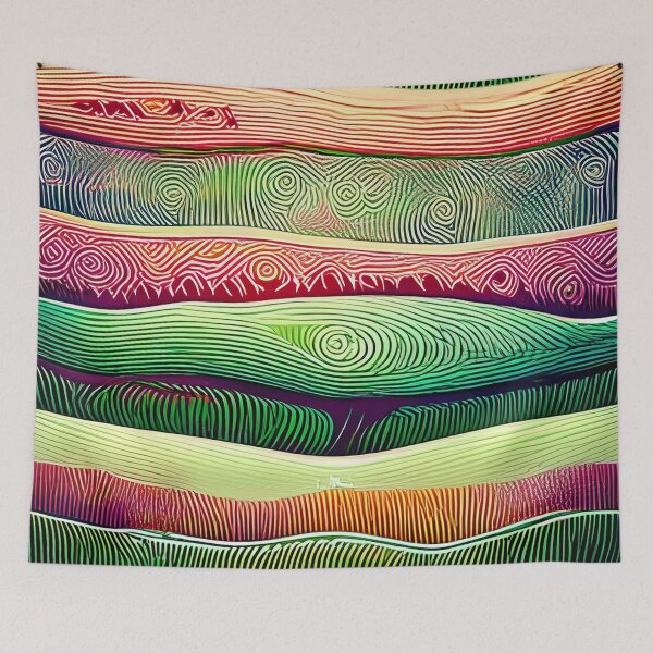 Item preview, Rolling in colour 1 - AI designed and sold by Margo Humphries.