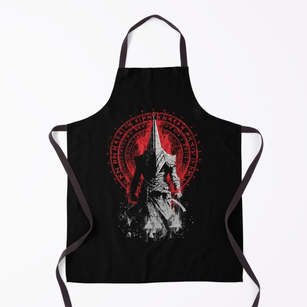 Item preview, Dark Pyramid Head Character With Red Runes designed and sold by PansySenger.