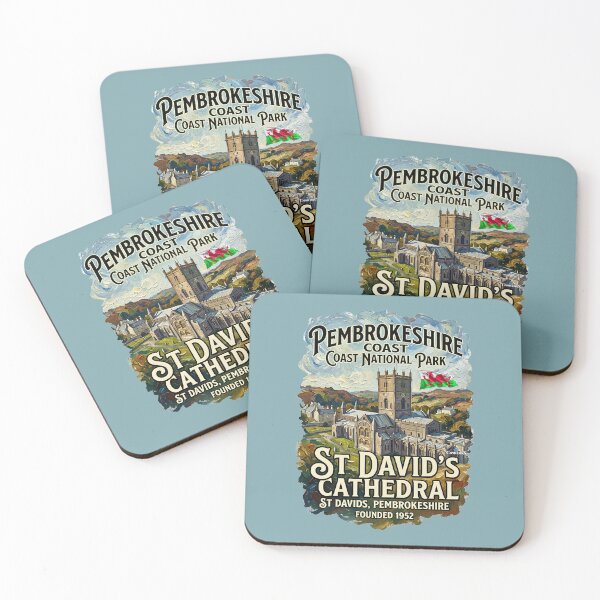 Item preview, St Davids Cathedral Painting designed and sold by EvergreenPark - Tee Studio.