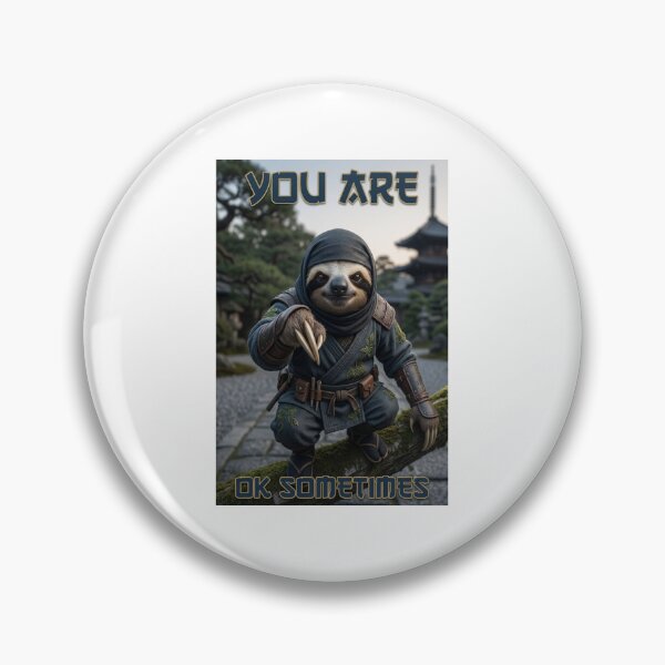 Item preview, sloth says you're alright once in a while designed and sold by Goode-sense2025.