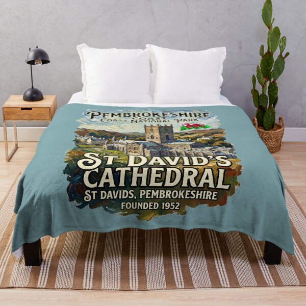 Item preview, St Davids Cathedral Painting designed and sold by EvergreenPark - Tee Studio.