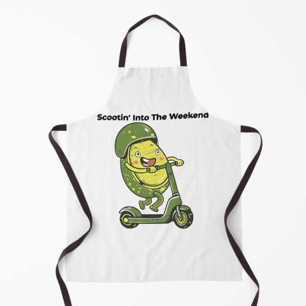 Item preview, Vintage Retro Electric Lime Scooter Riding Funny Avocado Gift T-Shirt designed and sold by TrendyGalaxy.