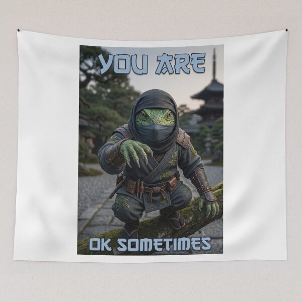 Item preview, lizard says you're alright once in a while designed and sold by Goode-sense2025.