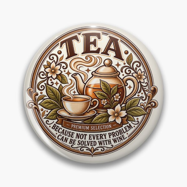 Item preview, Vintage Tea Label Premium Selection Design designed and sold by FABIOLA1970.