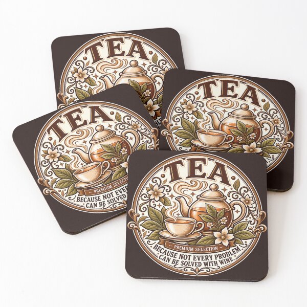 Item preview, Vintage Tea Label Premium Selection Design designed and sold by FABIOLA1970.