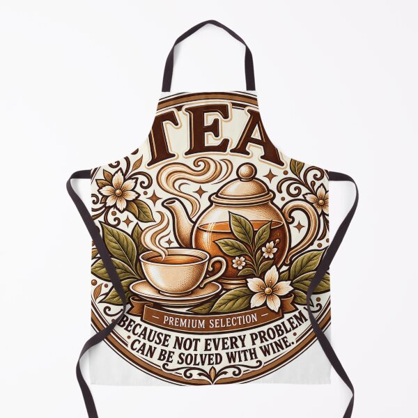 Item preview, Vintage Tea Label Premium Selection Design designed and sold by FABIOLA1970.