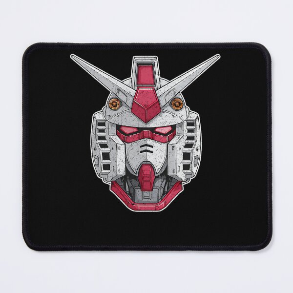 Item preview, White And Red Mech Robot Head designed and sold by PansySenger.