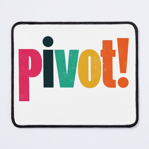 Item preview, Colorful Pivot! Text Graphic Signifying Change, Shift, Adaptation and Business Strategy designed and sold by KanDa-Shop.