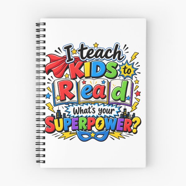 Item preview, I Teach Kids to Read | Teacher Superpower Shirt | Reading Teacher Gift designed and sold by MotivatEd Learners.