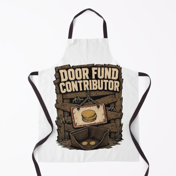 Item preview, Door Fund Contributor Zombie Gamer Joke designed and sold by NextLevelThread.