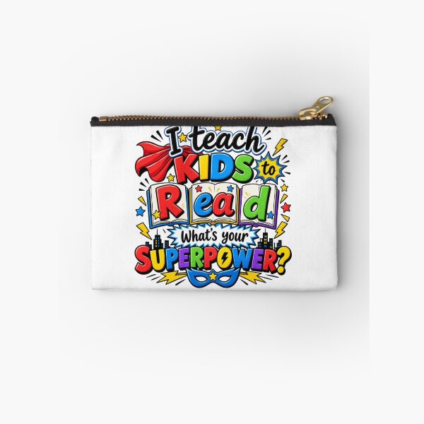 Item preview, I Teach Kids to Read | Teacher Superpower Shirt | Reading Teacher Gift designed and sold by MotivatEd Learners.